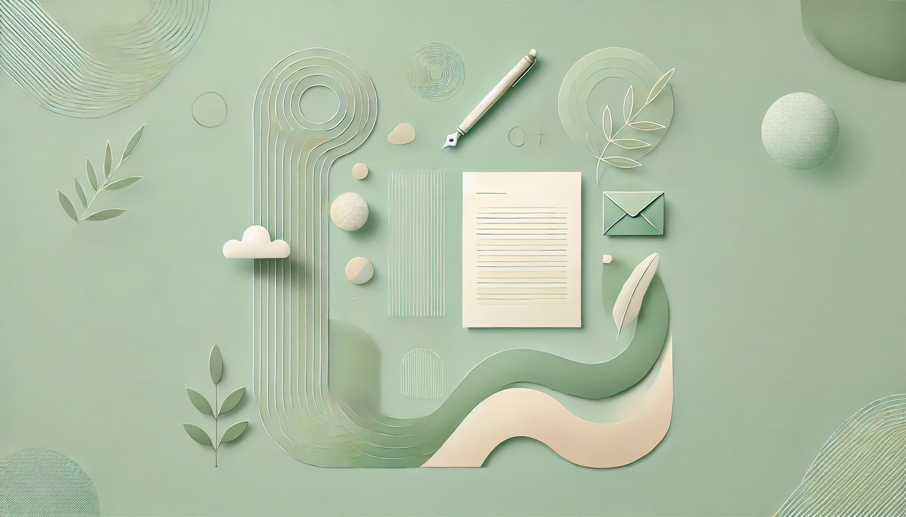 Illustration für Schreibprozess