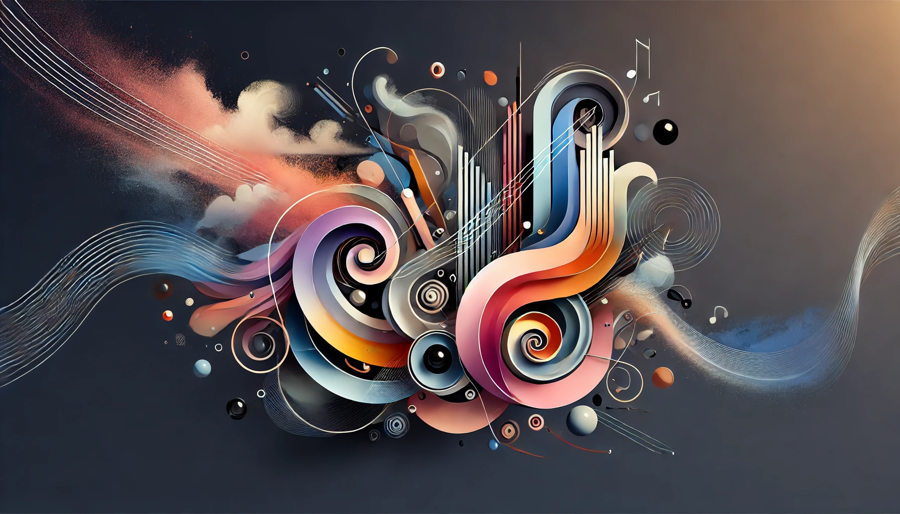 abstrakte Illustration zu Gedichte in der Neuzeit